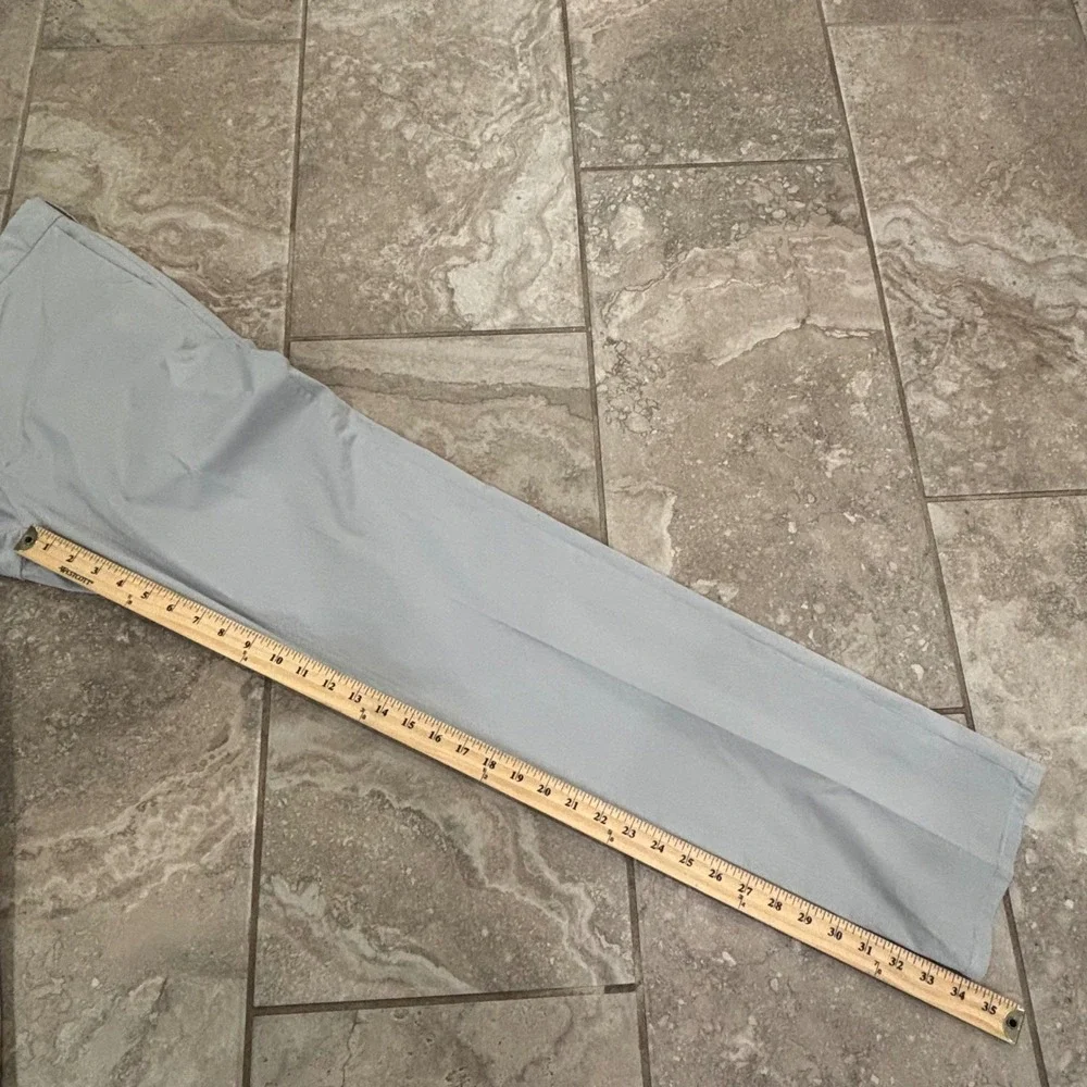 Peter‎ Millar Mens Grey Cotton Silk Blend Chino Pants MS20B50 Size 34